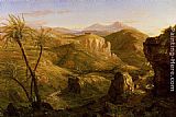 The Vale and Temple of Segesta, Sicily by Thomas Cole